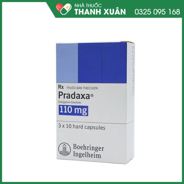 Pradaxa 110 mg trị và phòng ngừa đột quỵ